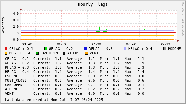 Hourly Flags